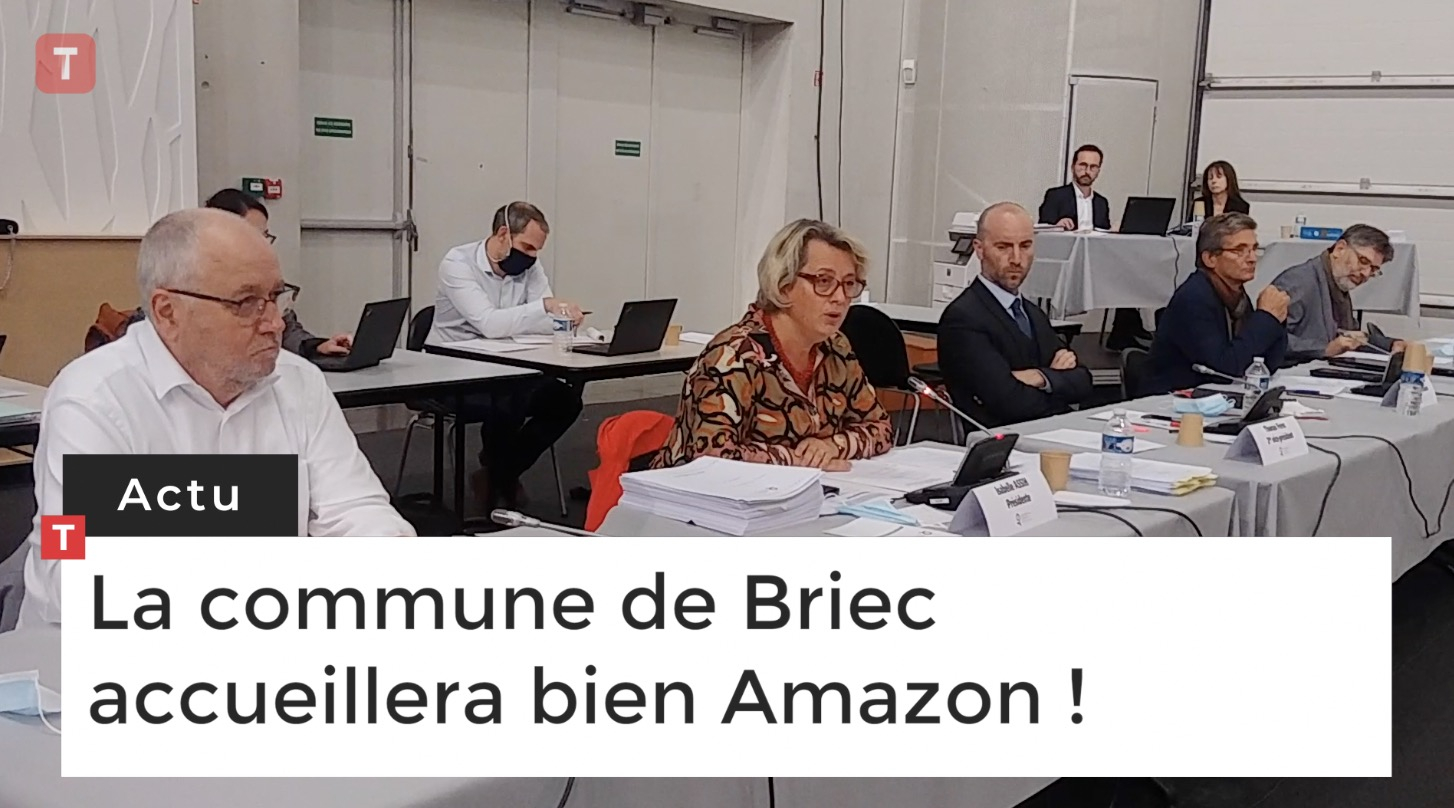 La commune de Briec accueillera bien Amazon ! (Le Télégramme)