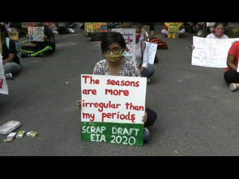 Indians gather for 'Fridays for Future' rally in New Delhi