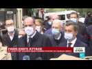 French Prime Minister Castex arrives on scene of Paris stabbing