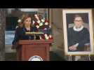 Ginsburg receives the highest posthumous tribute