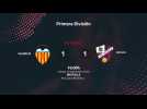 Resumen partido entre Valencia y Huesca Jornada 3 Primera División