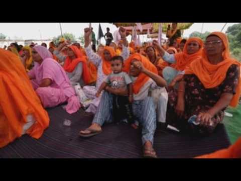 Women join farmers protests in Amritsar, India