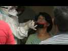 Delhi coronavirus testing centre busy as India cases pass 6 million