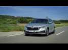 The new Skoda Octavia Combi G-TEC Driving Video