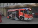 Berlin presents Germany's first electric fire truck