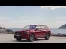 SEAT Tarraco FR in Merlot Red Driving Video