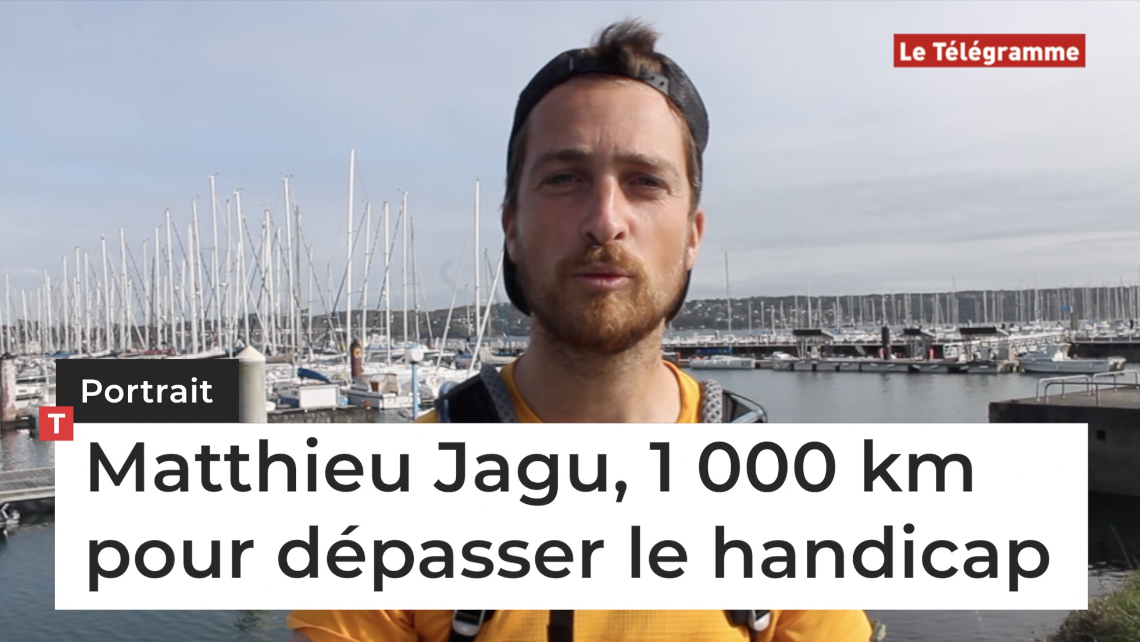 Matthieu Jagu, 1 000 km pour dépasser le handicap (Le Télégramme)
