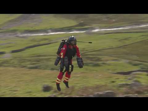 Flying doctors: UK air ambulance tests paramedic jet suit