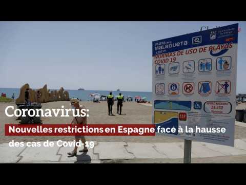 Coronavirus: Nouvelles restrictions en Espagne face à la hausse des cas de Covid-19