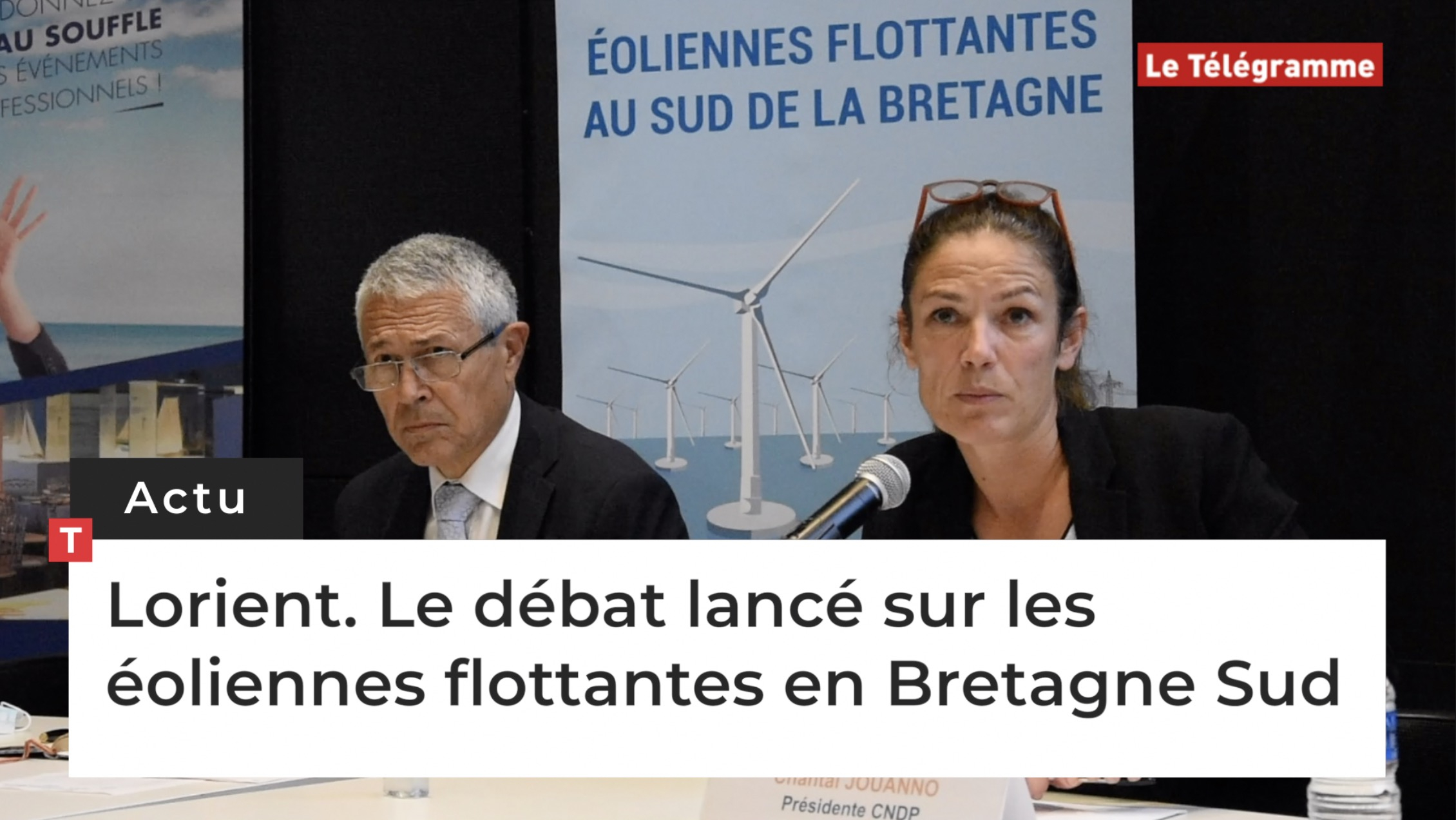 Lorient. Le débat lancé sur les éoliennes flottantes en Bretagne Sud (Le Télégramme)