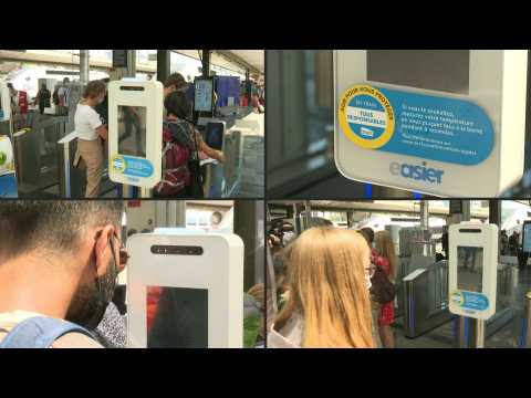 French rail operator experiments with temperature terminals at Paris train station
