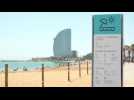 Barcelona reduces capacity at beaches after new coronavirus outbreaks