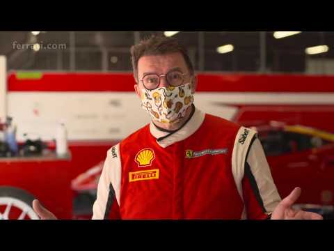 Ferrari Challenge Europe, Barcelona 2020 - Interview Alex Fox