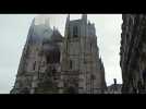Fire at Nantes cathedral - Label : AFPTV - First images - Category : News