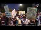 Protest in Jerusalem against Netanyahu's COVID-19 management