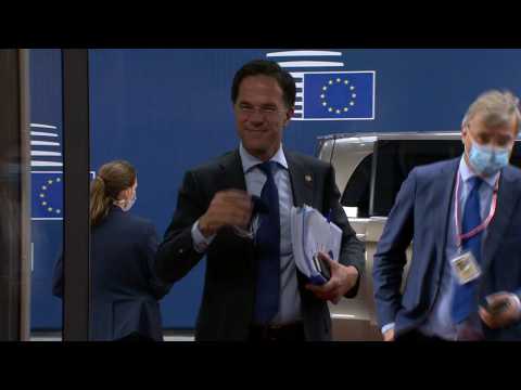 EU summit: arrivals of the leaders of the "frugal" countries and those of Italy and Spain