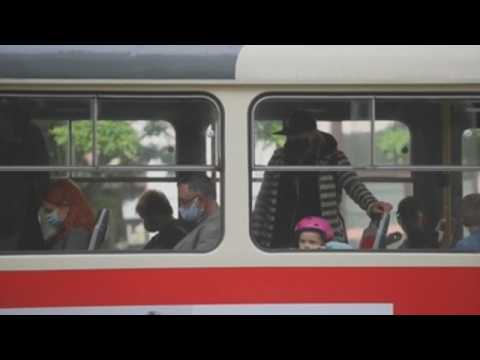 Czech Republic reintroduces obligatory use of masks on public transport