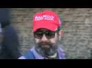Protest in Dover against migrants - Label : AFPTV - First images - Category : News