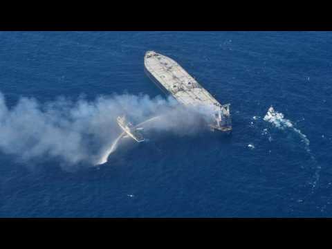 Tanker fire off Sri Lanka now under control, says navy