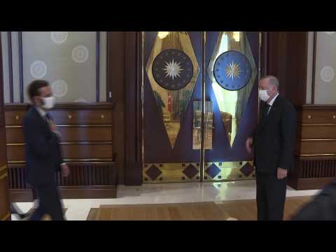 European rights chief meets Turkish president Erdogan