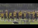 Borussia Dortmund holds training session