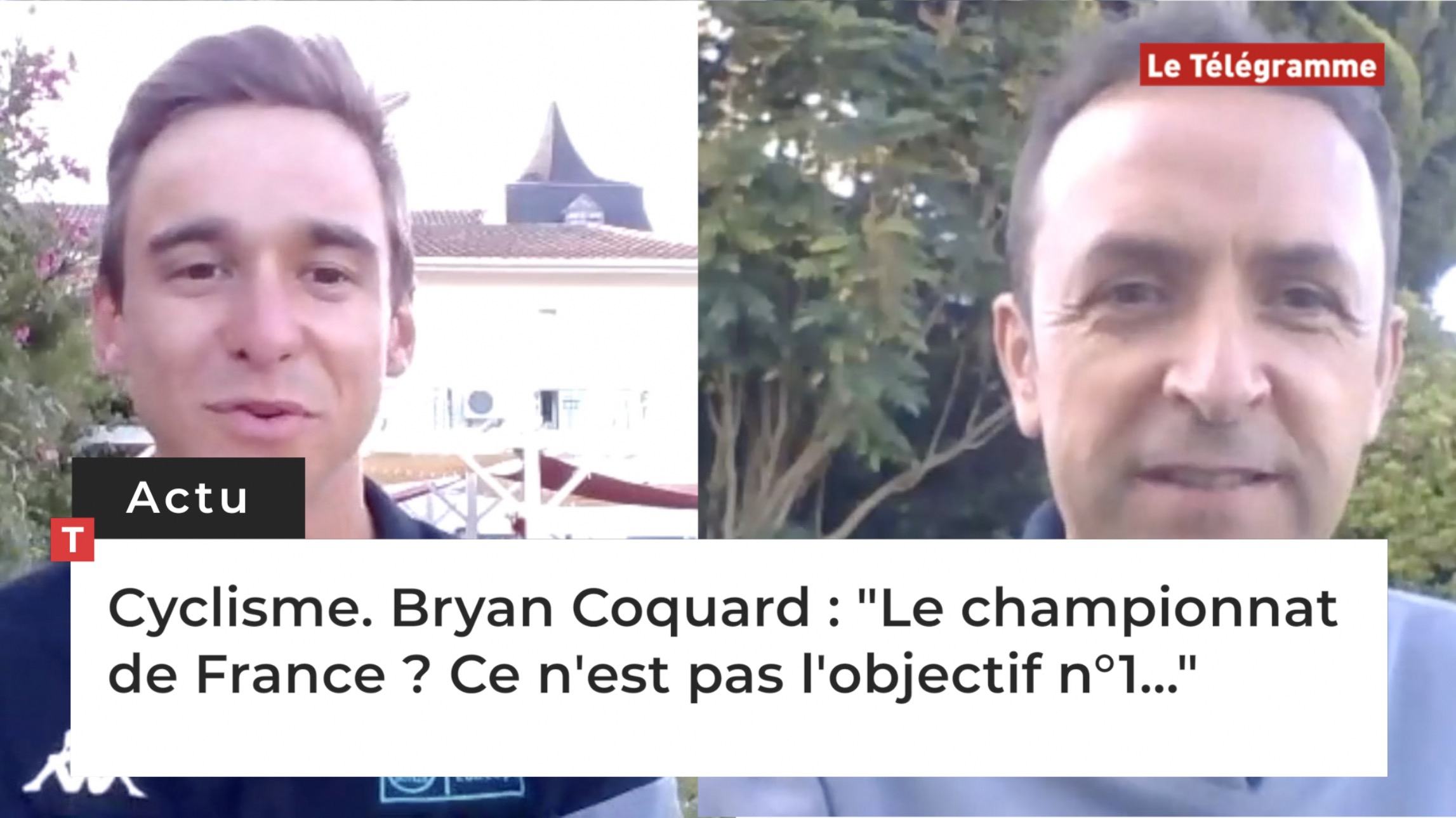 Cyclisme. Bryan Coquard : "Le championnat de France ? Ce n'est pas l'objectif n°1..." (Le Télégramme)