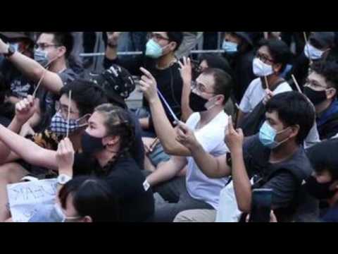 Pro-democracy protests continue in Thailand