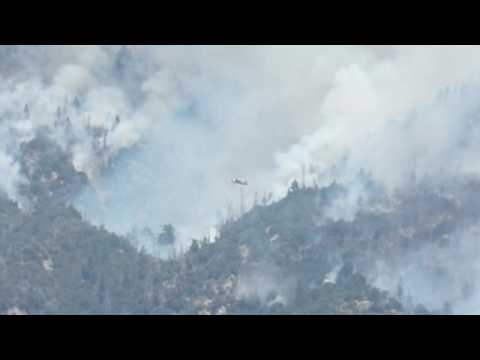 Apple Fire in California burns over 26,000 acres
