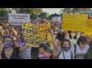 Hundreds protest violence against women in Istanbul