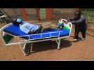 Locally made hospital beds to help coronavirus patients in Kenya