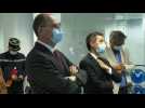 Covid-19: French PM visits Lille regional health agency