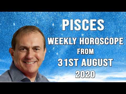 Pisces Weekly Horoscope from 31st August 2020