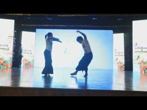 Myanmar dance star streams performance online amid pandemic