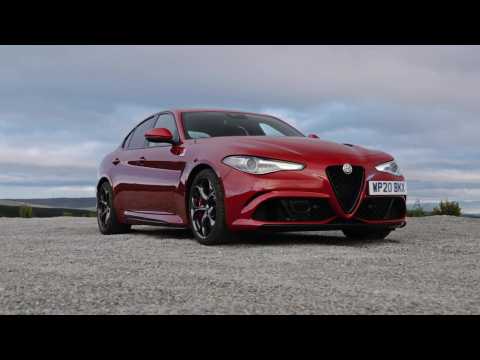 Alfa Romeo Giulia in UK Trailer