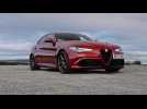 Alfa Romeo Giulia in UK Trailer