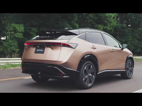 The new Nissan Ariya Driving Video