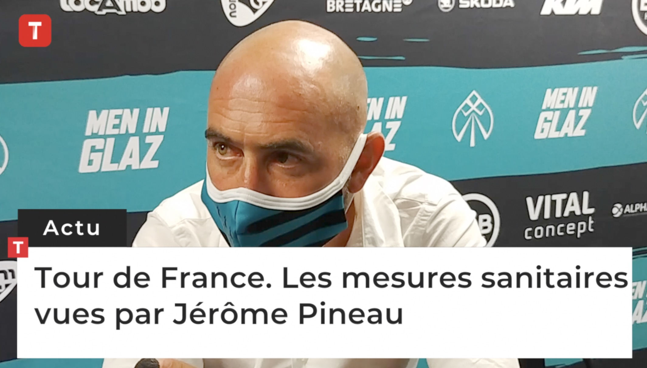 Tour de France. Les mesures sanitaires vues par Jérôme Pineau (Le Télégramme)