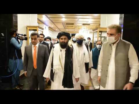 Taliban team arrive for talks with Pakistan officials