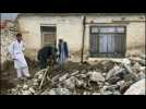 Rocks and debris scatter across city in Afghanistan after flash floods