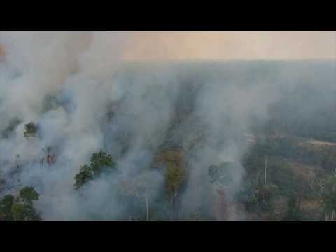 Amazon fires cause hundreds of hospitalizations in Brazil