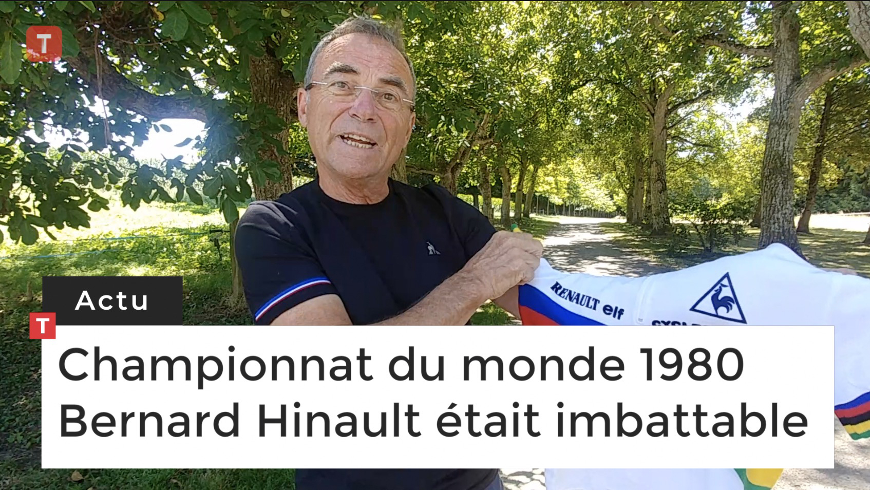 Championnat du monde 1980. Bernard Hinault était imbattable (Le Télégramme)