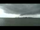 Dark clouds hover as Hurricane Laura approaches land - Label : AFPTV - First images - Category : News