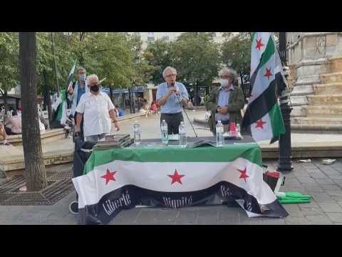 Paris protests for the seventh anniversary of the chemical attack in Ghouta