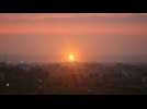 Israeli planes hit Gaza after rocket fire at dawn