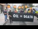 Extinction Rebellion protest against oil company Shell in London