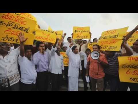 Protests held in Sri Lanka against pro-president constitutional amendment