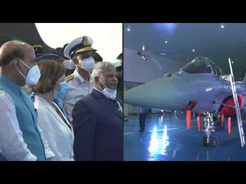 India: launch of Rafale fighter jets with French Defence Minister