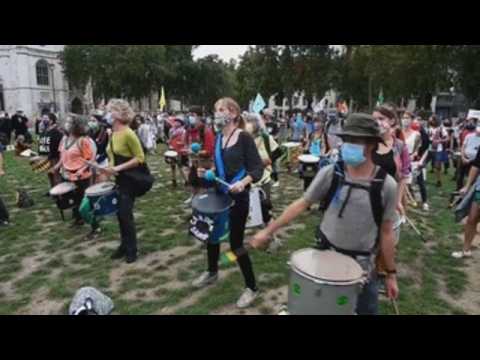 Extinction Rebellion protest continue in London