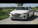 Genesis G70 in White Driving Video