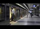 Metro system restarts in Delhi despite virus surge